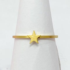 ** MYLES STACKABLE RING - STAR **