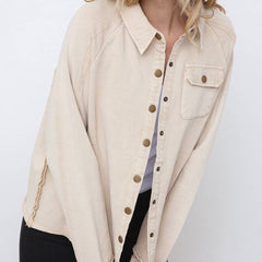 ** BAILEY SNAP FRONT - LIGHT TAUPE **