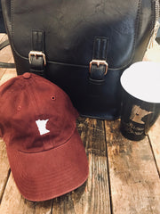 MN Burgundy Relaxed Fit Hat