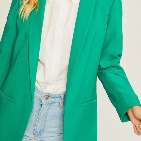 ** I’M IN CHARGE KELLY GREEN BLAZER **